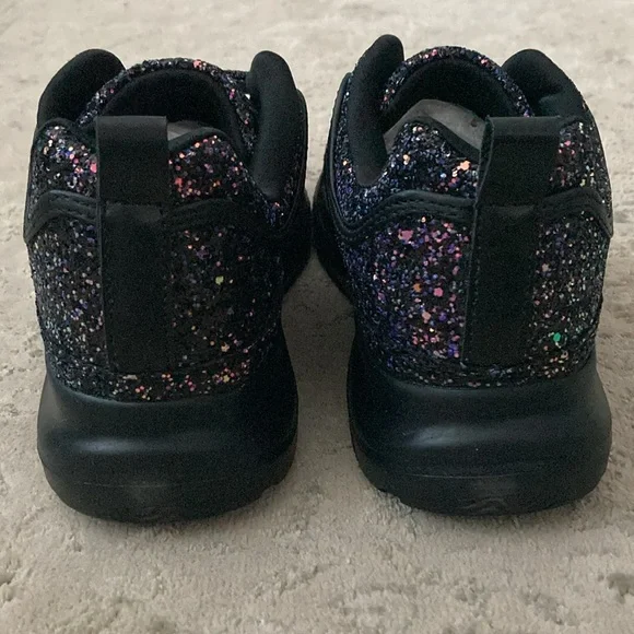 NIB Wild Diva Eddy Sz 8 Multi Color Glitter Sneakers - Picture 5 of 7